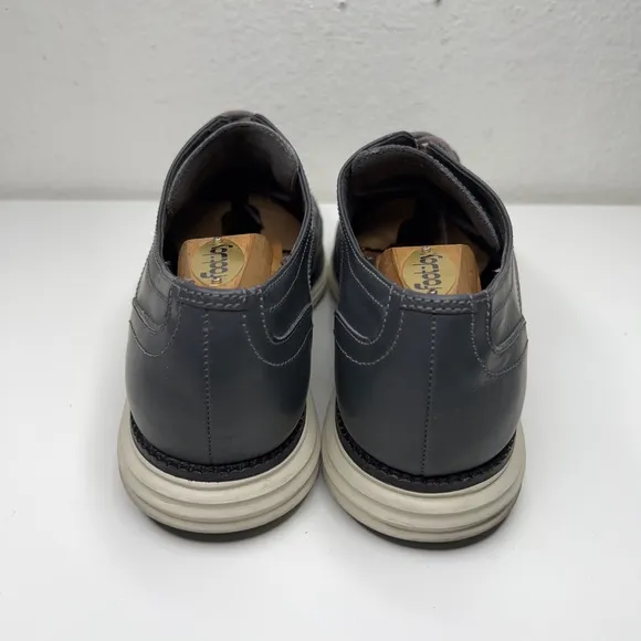 Cole Haan Original Grand Mens Sz US 9M Shortwing Wingtip Oxfords Black Matte