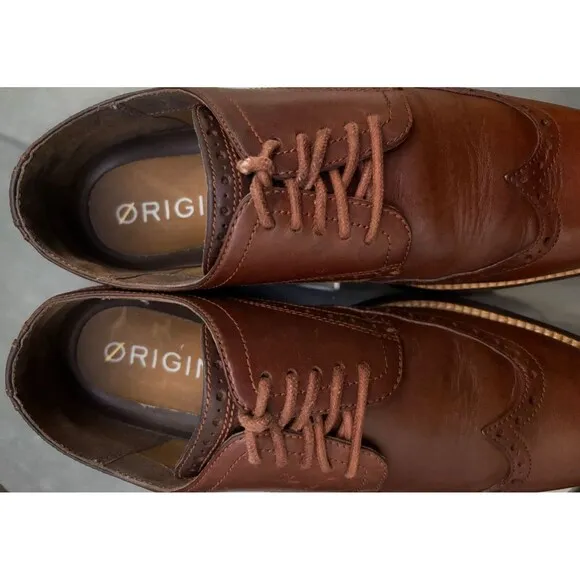 Cole Haan Original Grand Men's Wingtip Oxfords Dress Shoes Size 9 Leather C26472