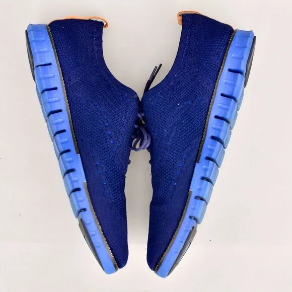 COLE HAAN ORIGINAL GRAND STITCHLITE WINGTIP C26712 SHOES BLUE OXFORDS MEN’S 13