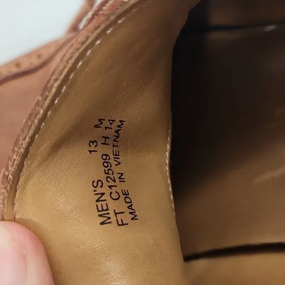 Cole Haan Original Grand Wingtip Oxford  Brown. Size 13