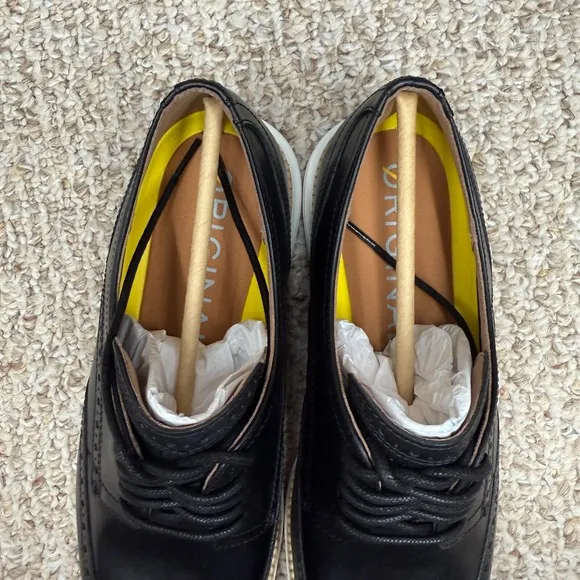 Cole Haan Original Grand Wingtip OXFORDS BLACK C26469 New