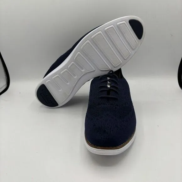 Cole Haan OriginalGrand Wingtip Oxfords Navy Stitchlite Sz 9B W11503