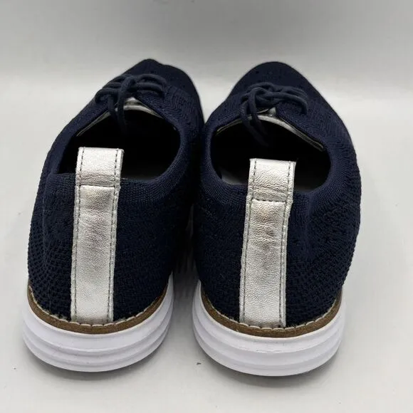 Cole Haan OriginalGrand Wingtip Oxfords Navy Stitchlite Sz 9B W11503