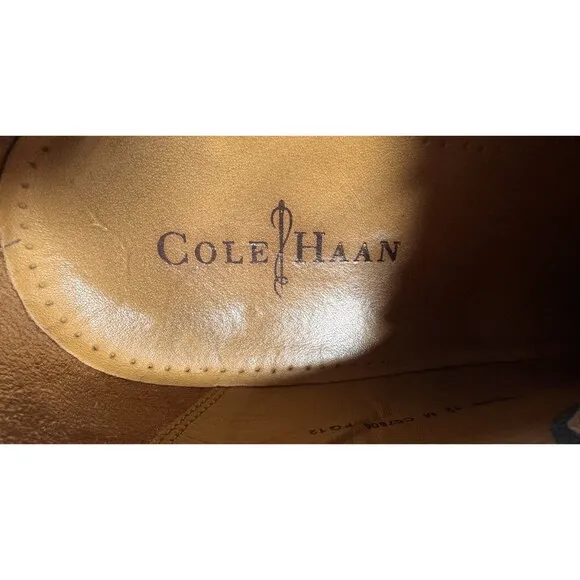 Cole Haan Shoes Dress Oxfords Men's Size 12 M Cap Toe Black Leather Career