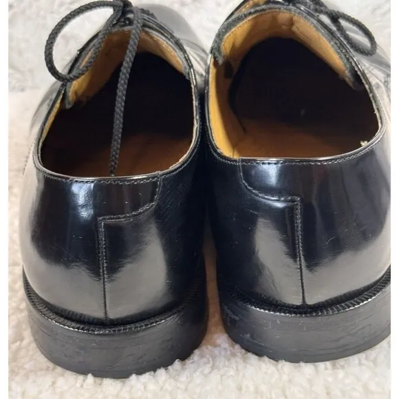 Cole Haan Shoes Dress Oxfords Men's Size 12 M Cap Toe Black Leather Career