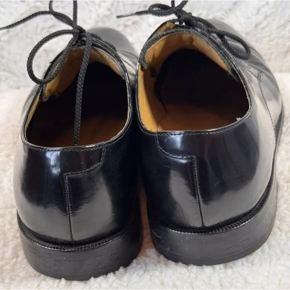 Cole Haan Shoes Dress Oxfords Men's Size 12 M Cap Toe Black Leather Career