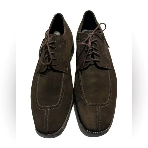 Cole Haan Suede NikeAir Sole Split-Toe Lace-up Oxford Sz 9 Perfect Condition