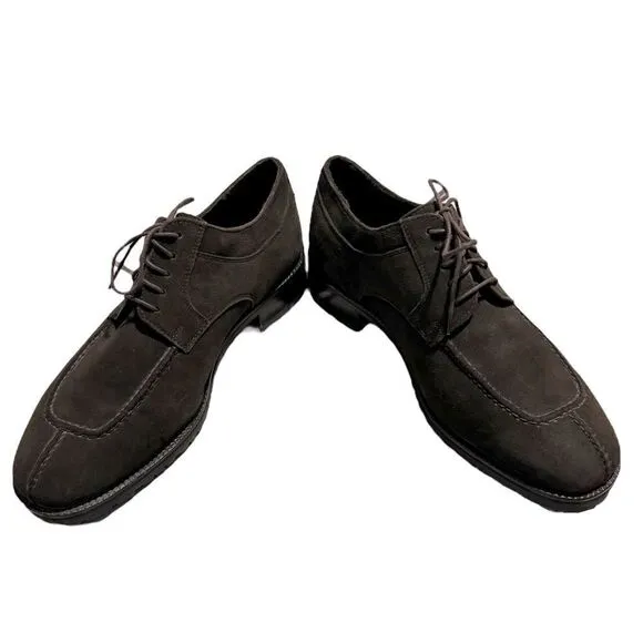 Cole Haan Suede NikeAir Sole Split-Toe Lace-up Oxford Sz 9 Perfect Condition