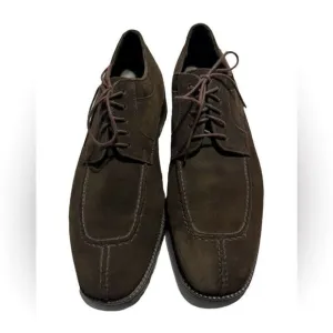 Cole Haan Suede NikeAir Sole Split-Toe Lace-up Oxford Sz 9 Perfect Condition