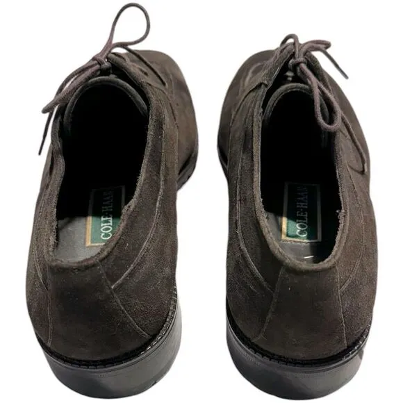 Cole Haan Suede NikeAir Sole Split-Toe Lace-up Oxford Sz 9 Perfect Condition