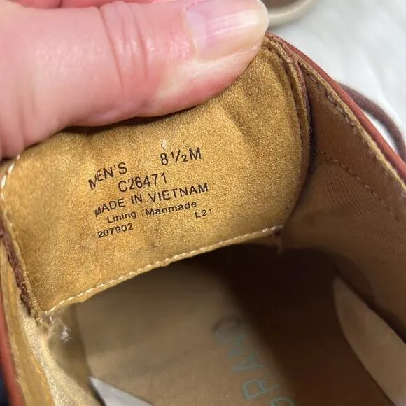 Cole Haan Tan Original Grand Remastered Wingtip Oxfords