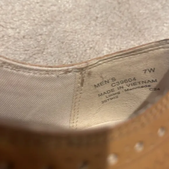 Cole Haan, the Mens' ZERØGRAND Remastered Wingtip Leather Oxford Size 7W