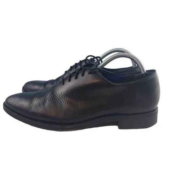 Cole‎ Haan Washington Grand OS Laser Mens 8.5 Black Wingtip Oxfords C23999