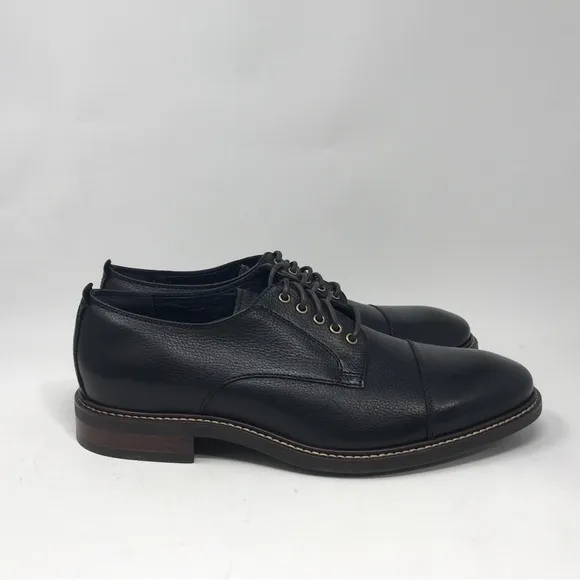 Cole Haan Watson Cap Toe Oxfords, Men's Size 8.5D - Black
