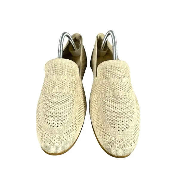 Cole Haan Women's Modern Classics Stitchlite Knit Loafer – Cement/Gold, Size 11B