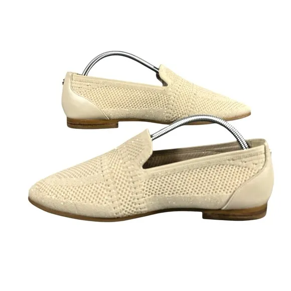 Cole Haan Women's Modern Classics Stitchlite Knit Loafer – Cement/Gold, Size 11B