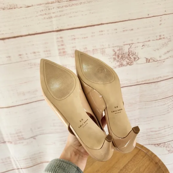 Cole Haan Womens Vandam Slingback Heels