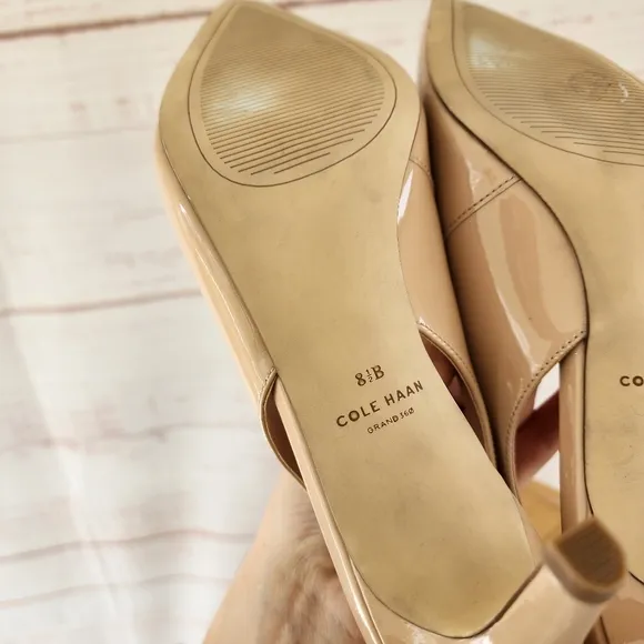 Cole Haan Womens Vandam Slingback Heels