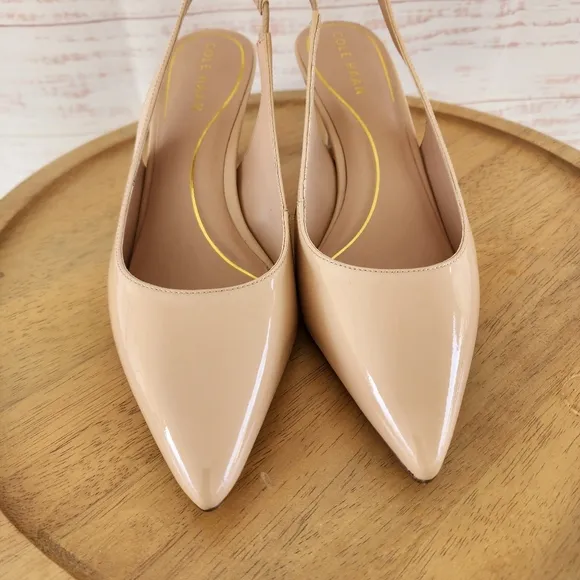 Cole Haan Womens Vandam Slingback Heels