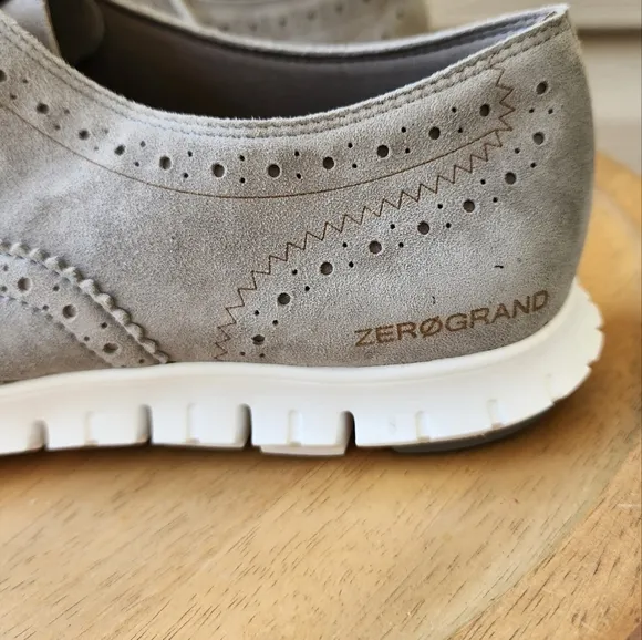 Cole Haan women's Zerogrand wingtip oxfords in gray