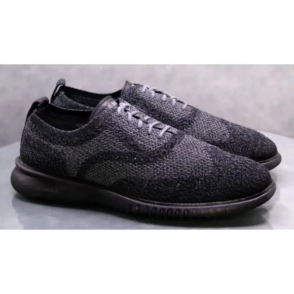Cole Haan Zero Grand Men's Knit Lite Wingtip Oxfords Casual Shoes Size 9 C27563