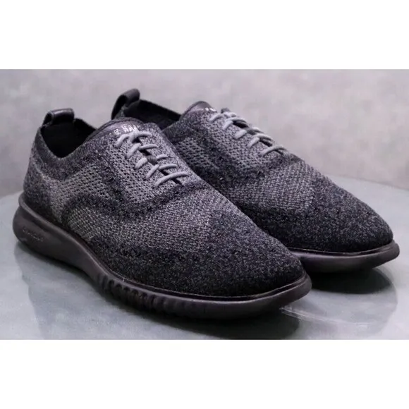 Cole Haan Zero Grand Men's Knit Lite Wingtip Oxfords Casual Shoes Size 9 C27563