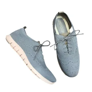 Cole Haan Zero Grand Pink and Grey Wingtip Oxfords Size 10.5