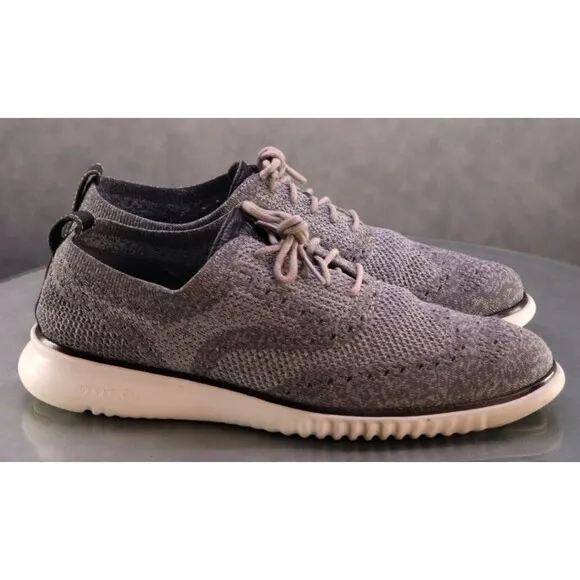 Cole Haan Zero Grand Stitchlite $160 Men's Wingtip Oxfords Shoes Size 8 C27565