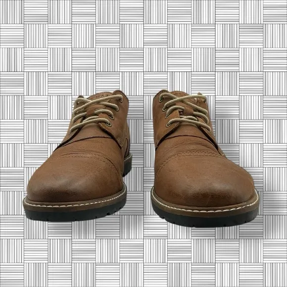 Cole Haan Zerogrand C30635 Brown Leather Cap Toe Oxfords Lace Up Shoes Size 10.5
