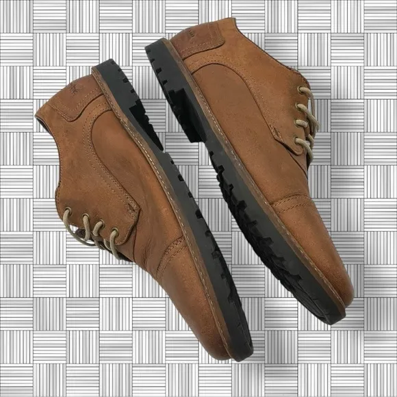 Cole Haan Zerogrand C30635 Brown Leather Cap Toe Oxfords Lace Up Shoes Size 10.5