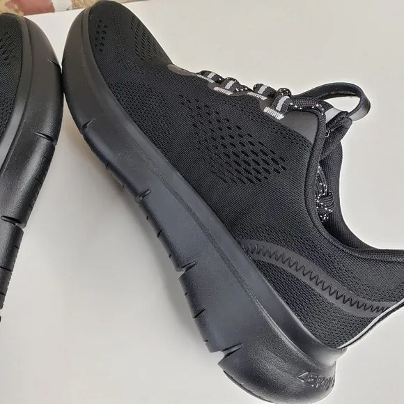 Cole Haan Zerogrand Journey Runner Sneakers Mens Sz 10 Black/Silver/ C35538 NEW!