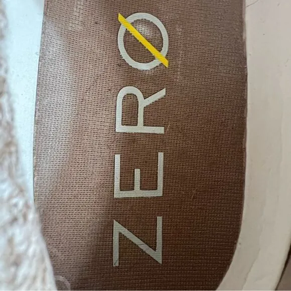 Cole HAAN Zerogrand Stitchlite Oxfords Mens 11M Knit Lace Up Amphora/Ivory