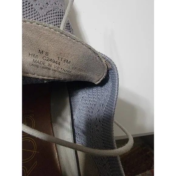 Cole Haan Zerogrand Wingtip Oxfords Ironstone Gray Stitchlite C24944 Men Sz 11.5