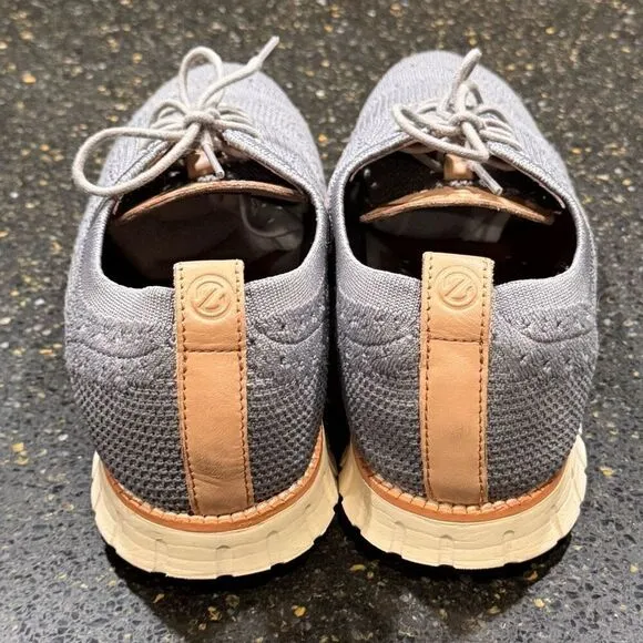 Cole Haan ZeroGrand Ironstone Stitchlite Wingtip Oxfords. Size 10.5