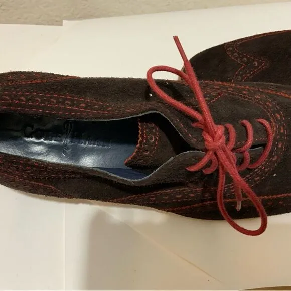 Cole Haan Wingtip Suede Men Oxford Sz 10M