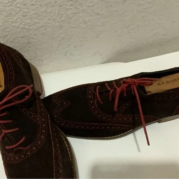 Cole Haan Wingtip Suede Men Oxford Sz 10M