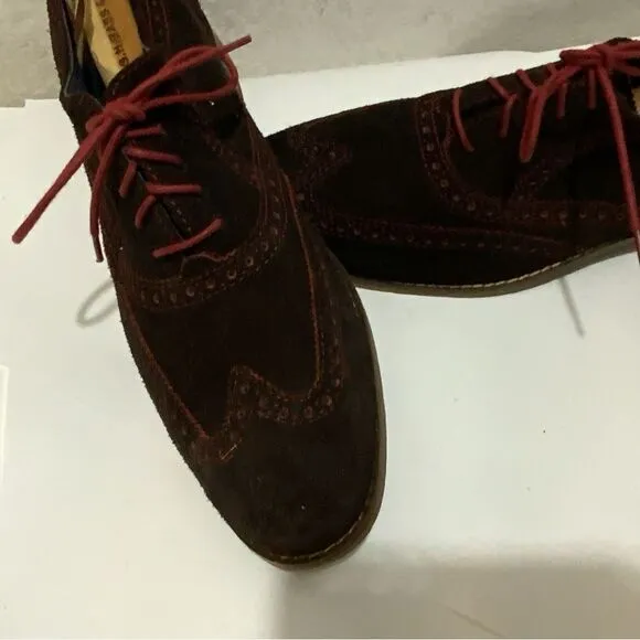 Cole Haan Wingtip Suede Men Oxford Sz 10M