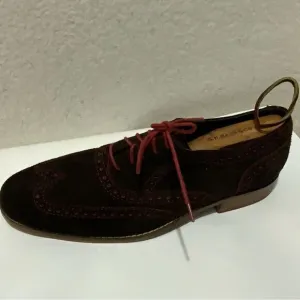 Cole Haan Wingtip Suede Men Oxford Sz 10M