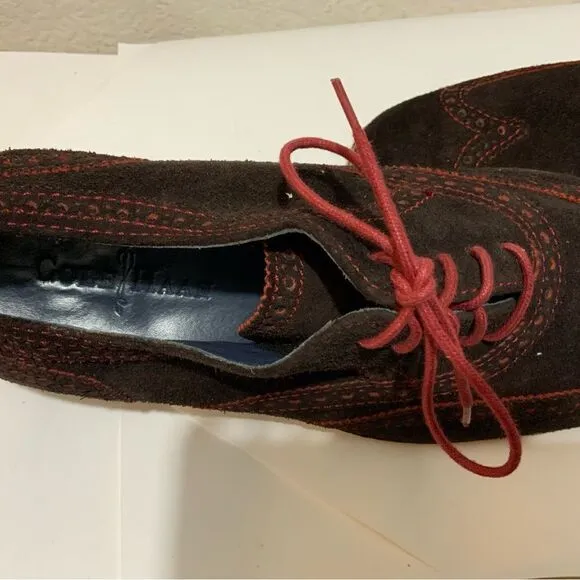Cole Haan Wingtip Suede Men Oxford Sz 10M