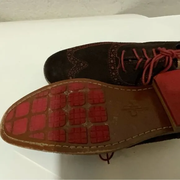 Cole Haan Wingtip Suede Men Oxford Sz 10M