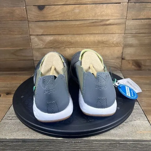 Columbia Mens Size 8.5 Bahama Vent Hightide Slip-Ons Gray Slip On New In Box