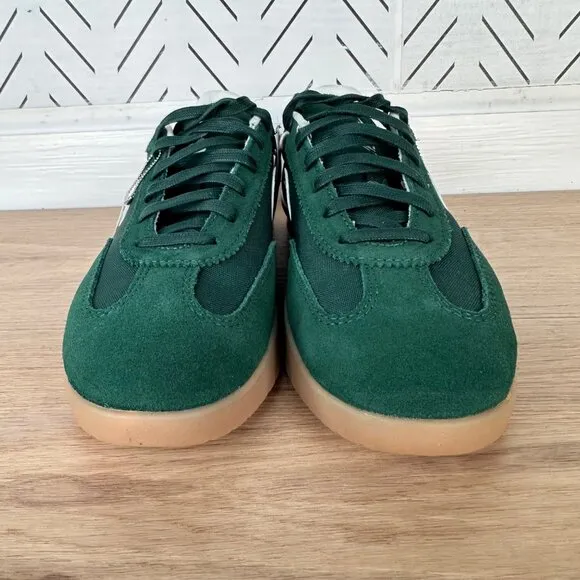 ⭐Converse Run Star Trainer Ox Sz 7.5 Womens Shoes Suede Green Casual A13359C New