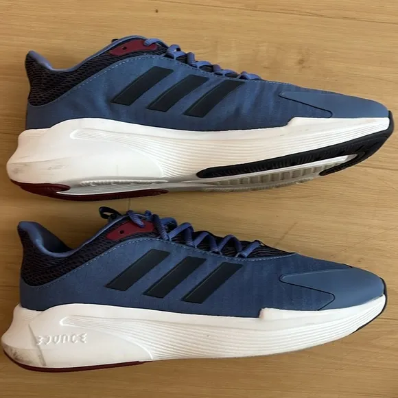 COPY - ADIDAS ALPHAEDGE MENS ATHLETIC RUNNING SHOES BLUE SZ  12 HIGH PERFORMANCE