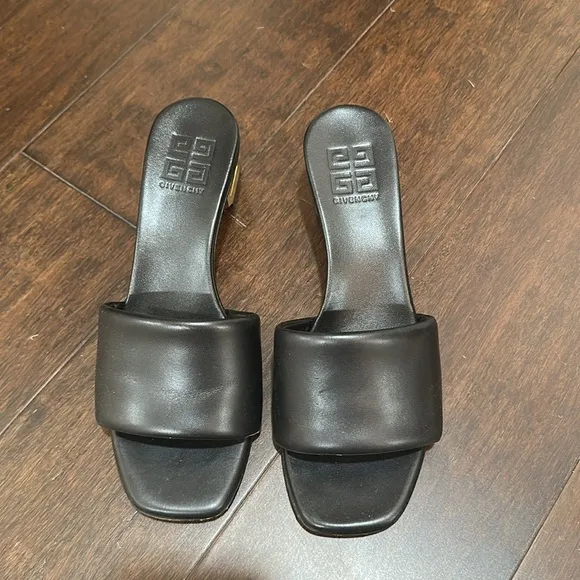 COPY - Gently worn Givenchy Block Heel Mule.