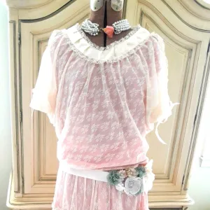 COTTAGEGCORE,ROMANTIC  VTG &quot;HENRI BENDEL&quot; PRAIRIE: