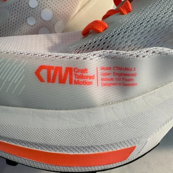Craft CTM Ultra 3 Running Shoes Cushioned Lightweight Women's Size US 9 White