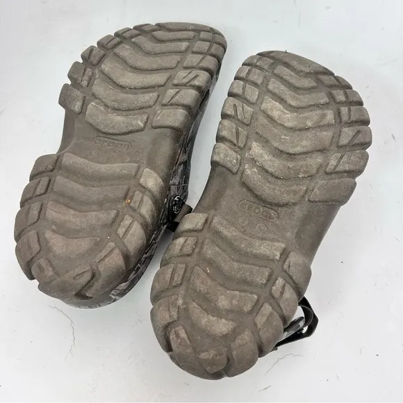 CROCS All-Terrain TrueTimber Camo Clogs Size Mens 8 Womens 10