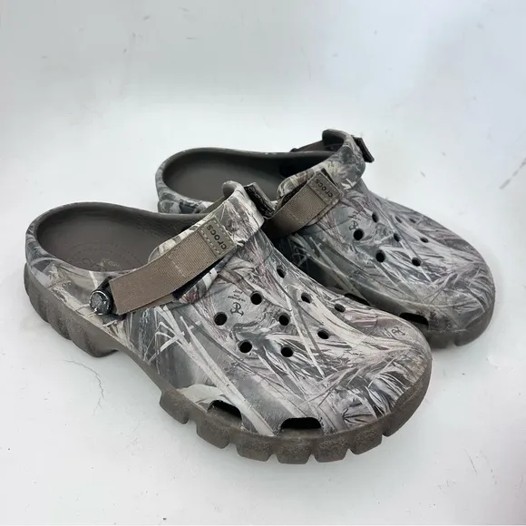 CROCS All-Terrain TrueTimber Camo Clogs Size Mens 8 Womens 10