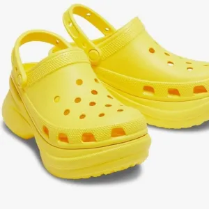 Crocs Bae Platform Clogs Sunshine Yellow Women's Size 6