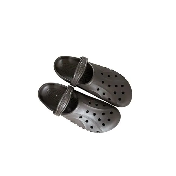 Crocs Baya Mens Espresso Brown Slip On Waterproof Comfort Clogs Sandals Size 12